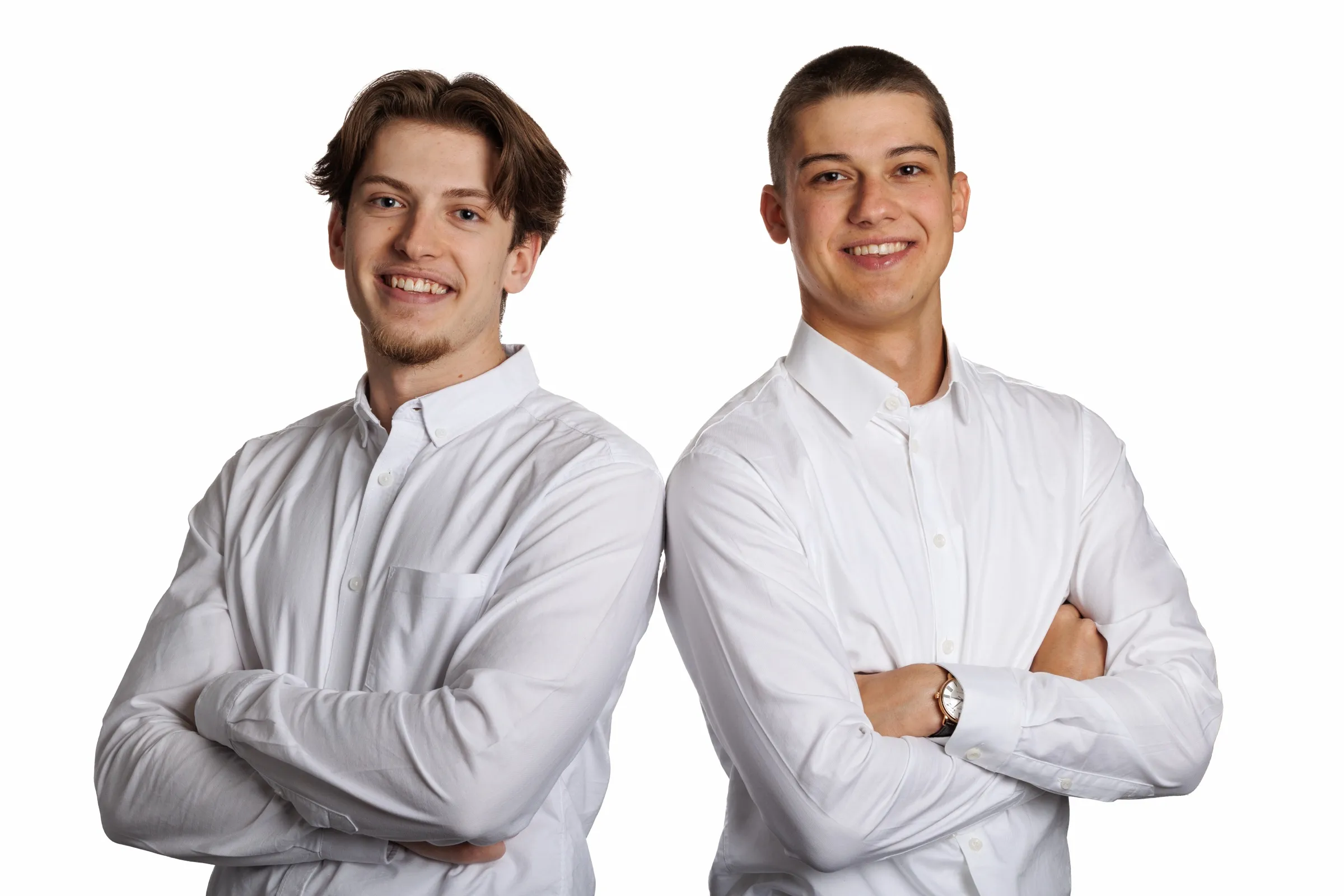 Ramon Peter und Bastian Strohschein, die Gründer von Peter & Co Webdesign